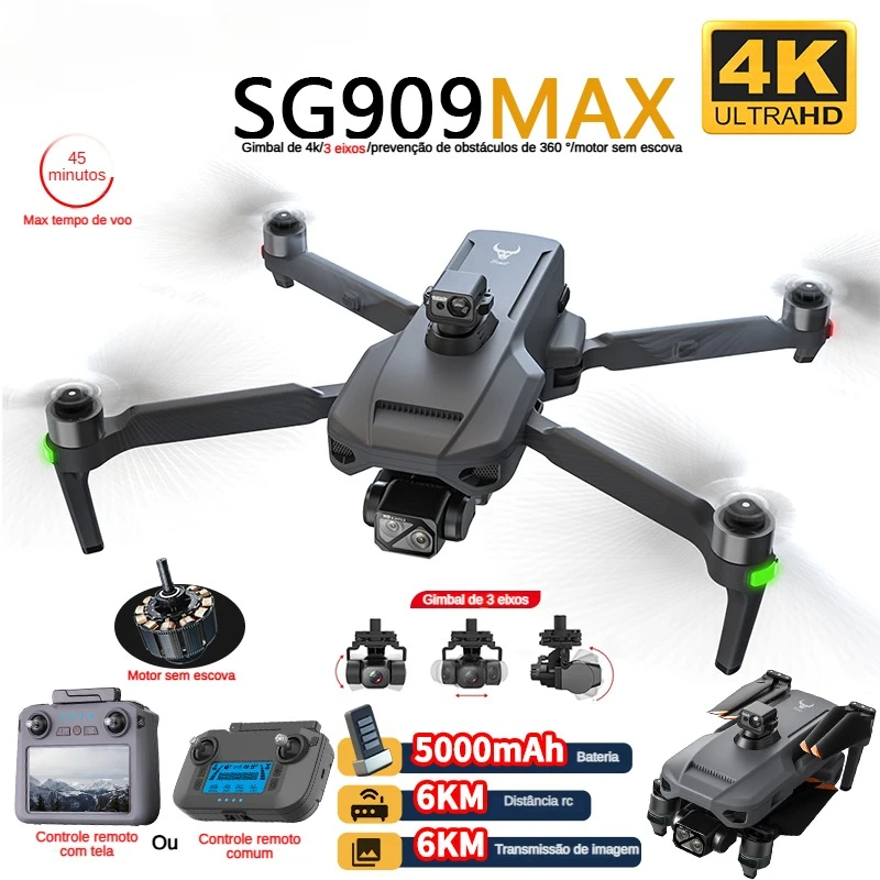 ZLL SG909 SG909MAX Drone profe - Drone Gimbal 3 Axis avis et prix